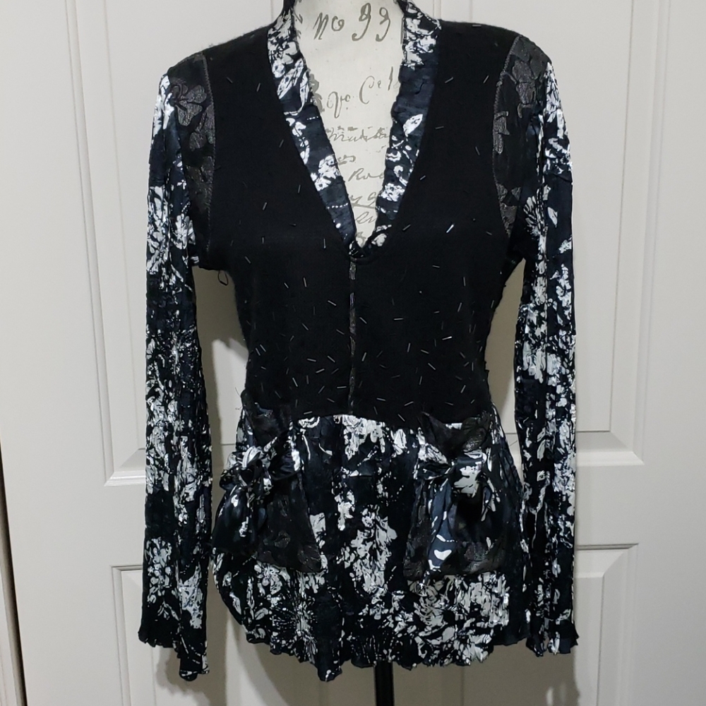 VTG Alberto Makali xl mixed fabric Sweater